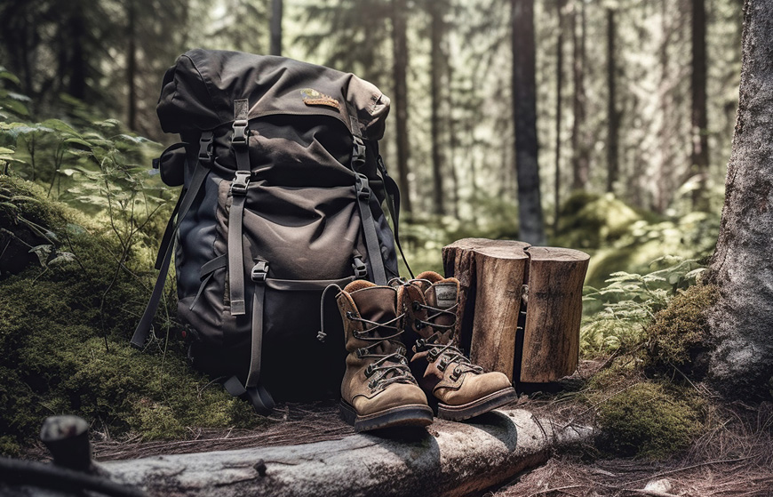 Wanderausrüstung im Schwarzwald